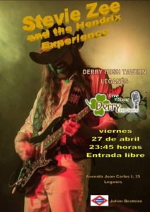 Stevie Zee and The Hendrix Expirience en el Derry