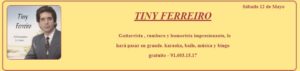 TINY FERREIRO en la Isla