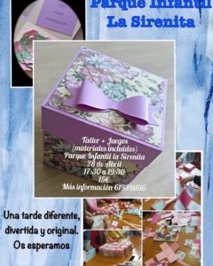 Taller Infantil Exploding Box