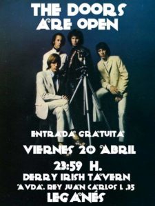 The doors are open en el Derry