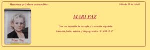 mari paz en la isla