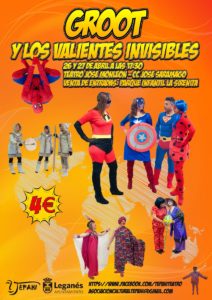 Thepai teatro Groot y los valientes invisibles