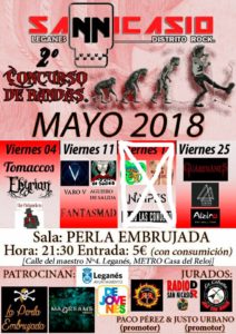 2º Concurso de Bandas San Nicasio Distrito Rock