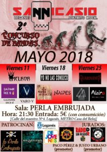 2º Concurso de Bandas San Nicasio Distrito Rock