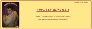 CRISTIAN MONTILLA en La Isla