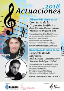Conciertos de la escuela de música de Leganés