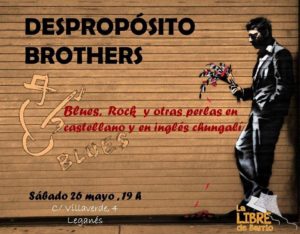 Despropósito Brothers Blues en acústico en La LIbre