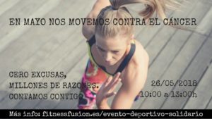 Evento deportivo solidario Nos movemos contra el cáncer