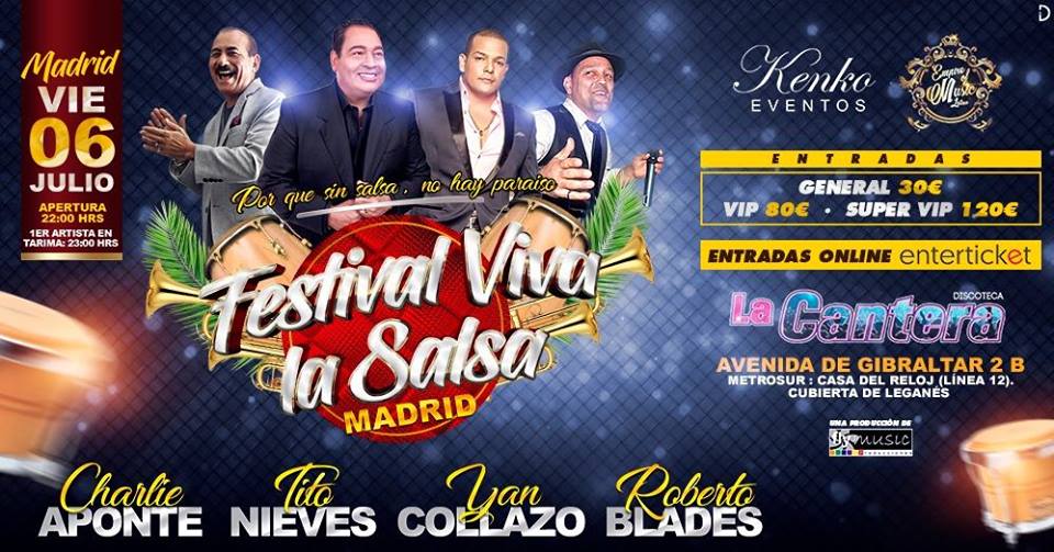 Festival Viva la Salsa I Live in Madrid