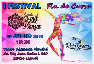 I Festival Fin de Curso de la Escuela Las Mil y Una Danzas