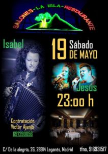 ISABEL JIMENEZ en la Isla