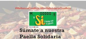 SÚMATE A NUESTRA PAELLA SOLIDARIA.