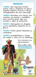V Fiesta A Hombros De Gigantes programa