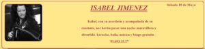 Isabel Jimenez en la Isla
