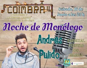 ANDRÉS PULIDO Monologos en el Coimbra II
