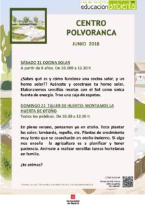 Actividades en el CEA Polvoranca en julio