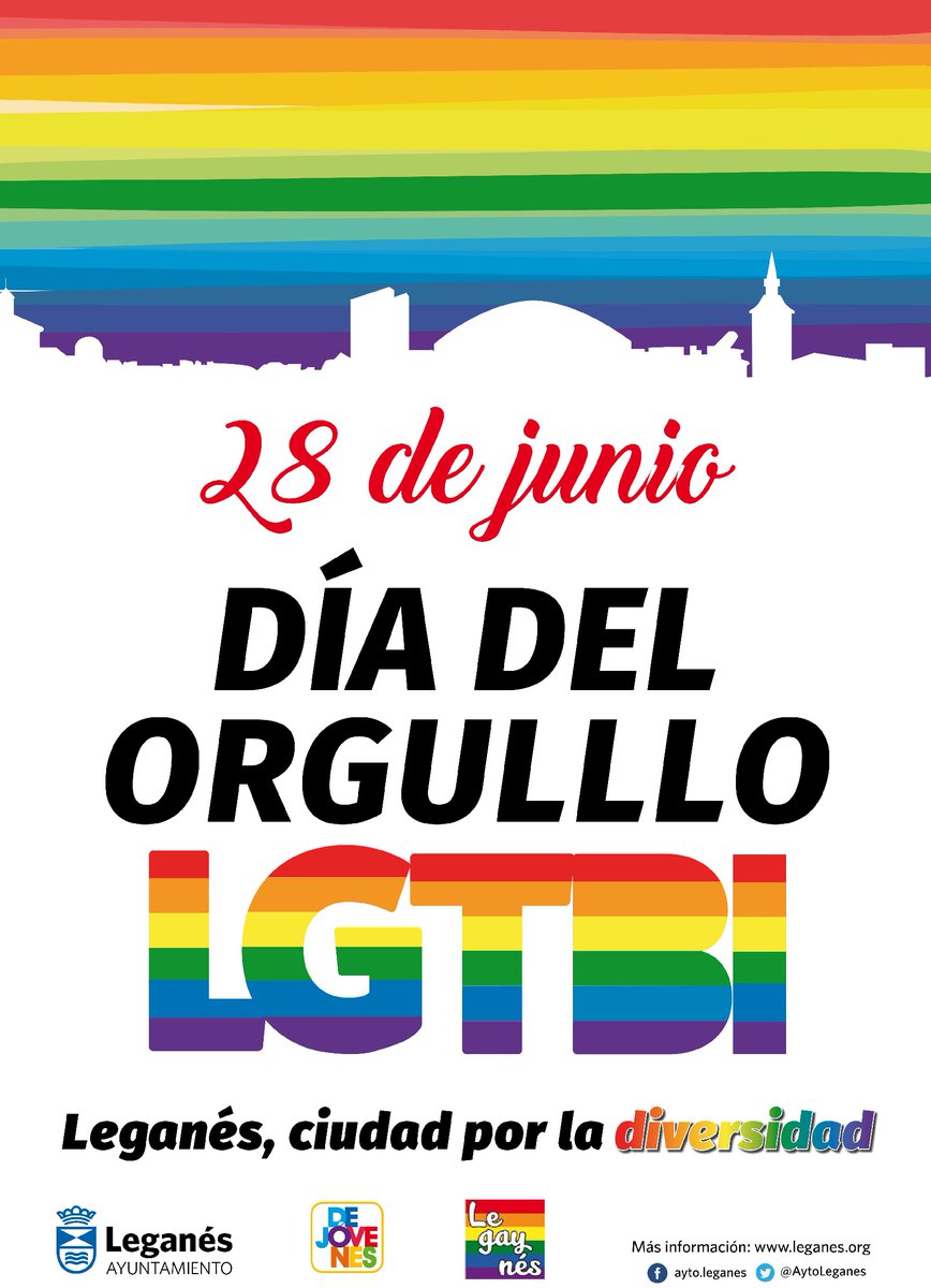 Actos de celebración del Orgullo LGTBI en Leganés