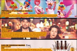 Agenda Cultural PARQUESUR junio 2018