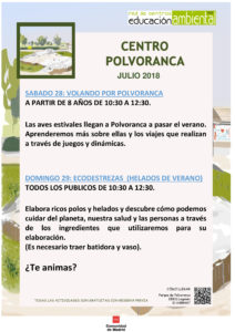 Actividades en el CEA Polvoranca en julio