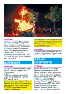 Las Fiestas de San Juan en los barrios