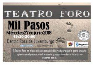 Obra de teatro “Mil pasos”
