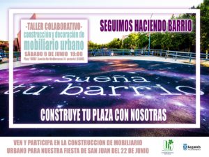 TALLER DE MOBILIARIO URBANO en San Nicasio