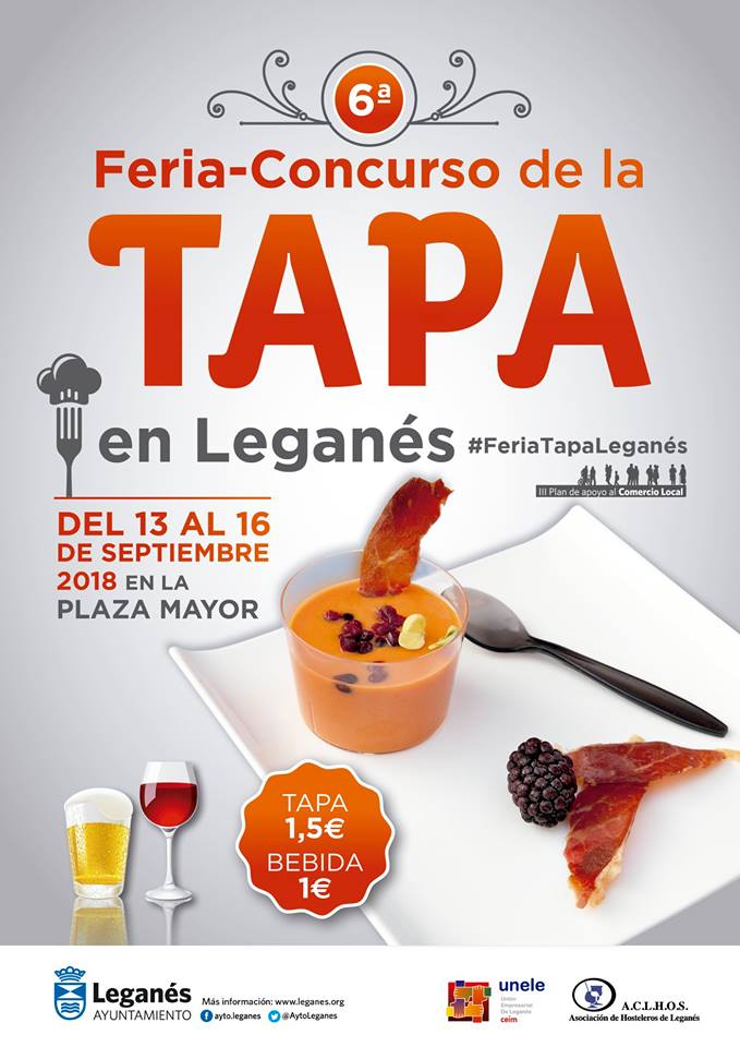 VI Feria de la Tapa en Leganés