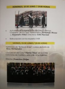 XXXIII Jornadas Culturales de la Casa de Salamanca programa
