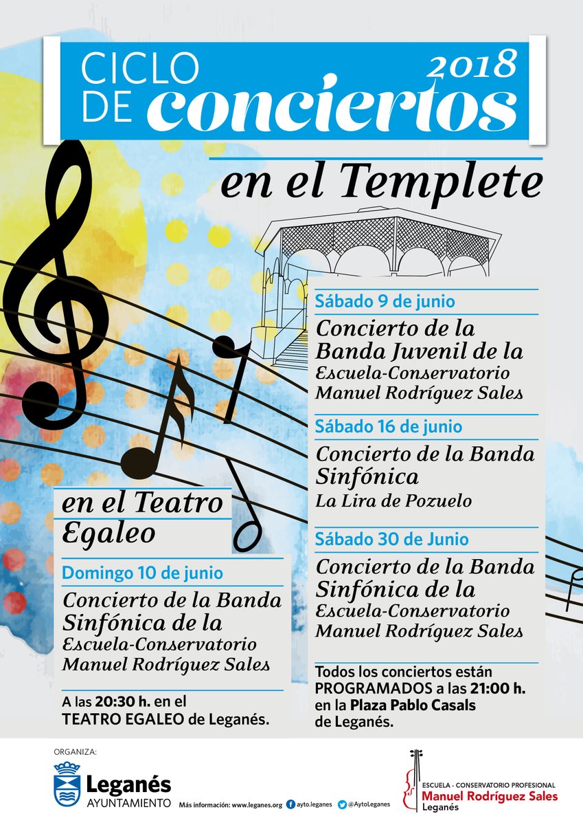 Conciertos de la Escuela Conservatorio Manuel Rodríguez Sales