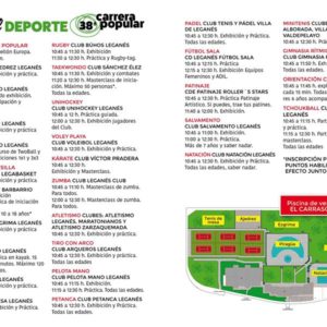 Día del deporte Leganés
