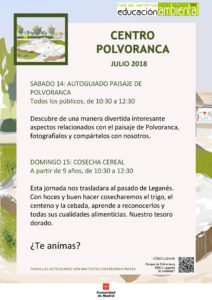 Actividades en el CEA Polvoranca en julio