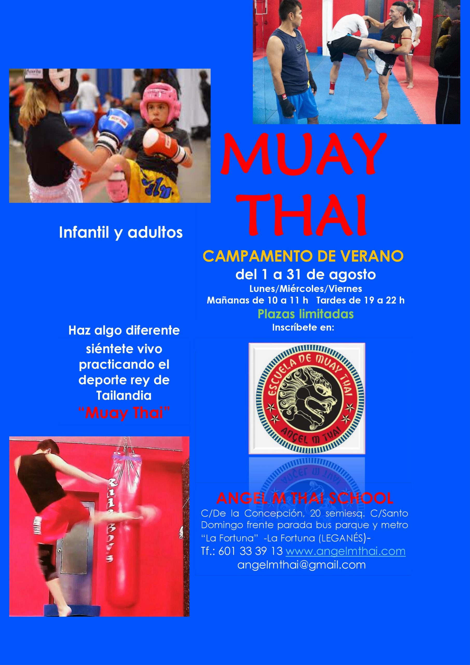 Campamento de verano de Muay Thai en La Fortuna