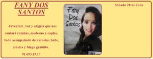 FANY DOS SANTOS en La Isla