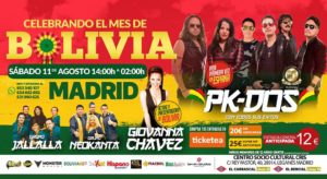 Fiesta nacional de Bolivia en Madrid