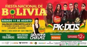 Fiesta nacional de Bolivia en Madrid