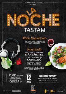 La noche Tastam en HURRICANE FACTORY centro comercial Sambil
