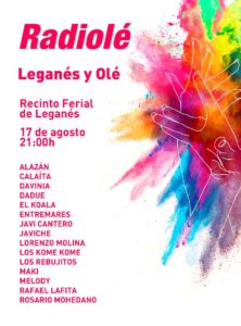 Leganés y Olé en las fiestas de Leganés