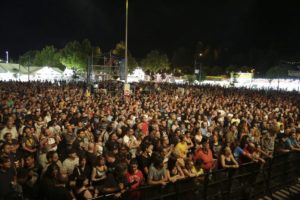Carlos Donoso en las fiestas de Leganés