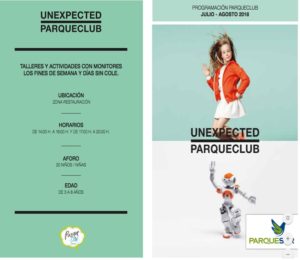 programacion parqueclub parquesur