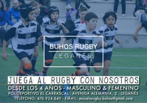 Comienzo de Escuela de Rugby BUHOS RUGBY
