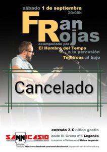 FRAN ROJAS CANCELADO