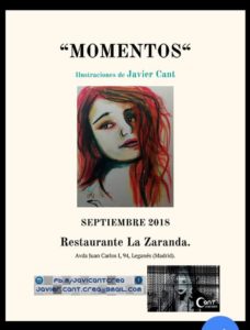 Momentos ilustraciones de Javier Cant en el restaurante La Zaranda