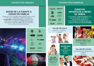 UNEXPECTED MOMENTS para familias en EL LAGO de PARQUESUR septiembre