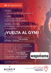 Inauguración de la zona club de Altafit Parquesur