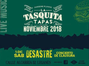 Desastre (concierto de clausura)