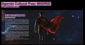 Agenda Cultural Fnac Leganés SEPTIEMBRE 2018