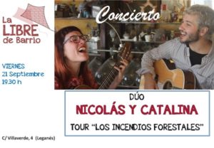 Concierto del dúo Nicolás y Catalina