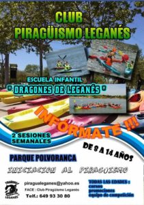 Cursos CLUB PIRAGÜISMO LEGANÉS ( Lago Polvoranca )