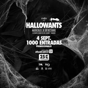 HallowANTS música electrónica en la noche de Halloween