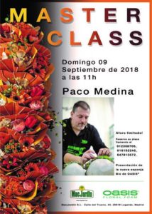 Masterclass en Macjardin de la mano de Paco Medina.